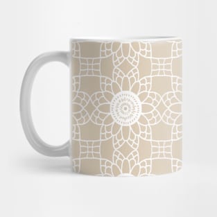 Doily - beige Mug